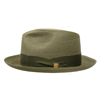 Dobbs Rosebud Olive Florentine Milan Straw Dress Hat