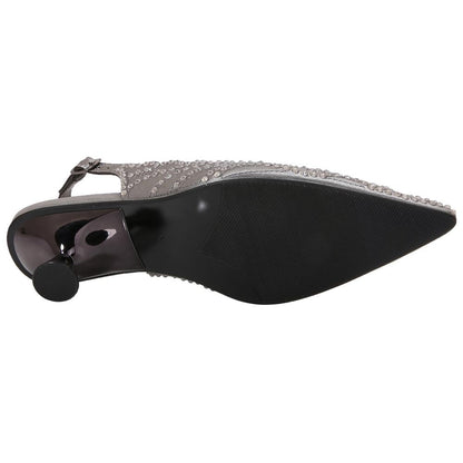 Lady Couture Kaite Pump 2" Heel in Pewter