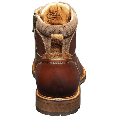 Lodge Cap Toe Lace Up Boot | Florsheim Chestnut Dress Boots for Men