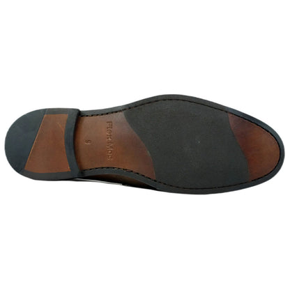 Alan Payne Miami Brown Leather Bit Slip-On Loafers