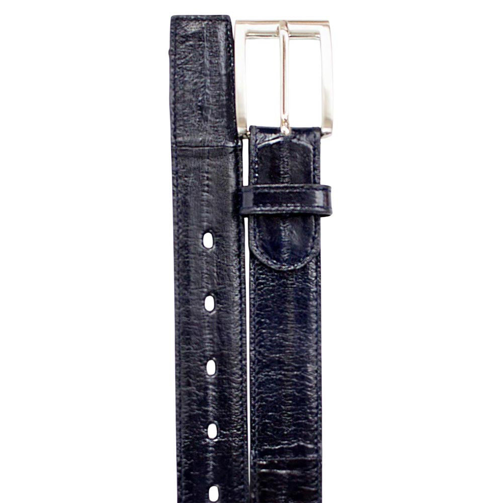 Belvedere Men's Navy Eel Belt