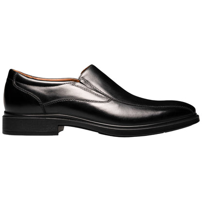Florsheim Forecast Waterproof Bike Toe Slip-On Black Leather Loafers for Men