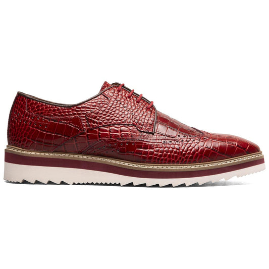 Alario Wingtip Oxford | Stacy Adams Dress Shoes in Red for Men