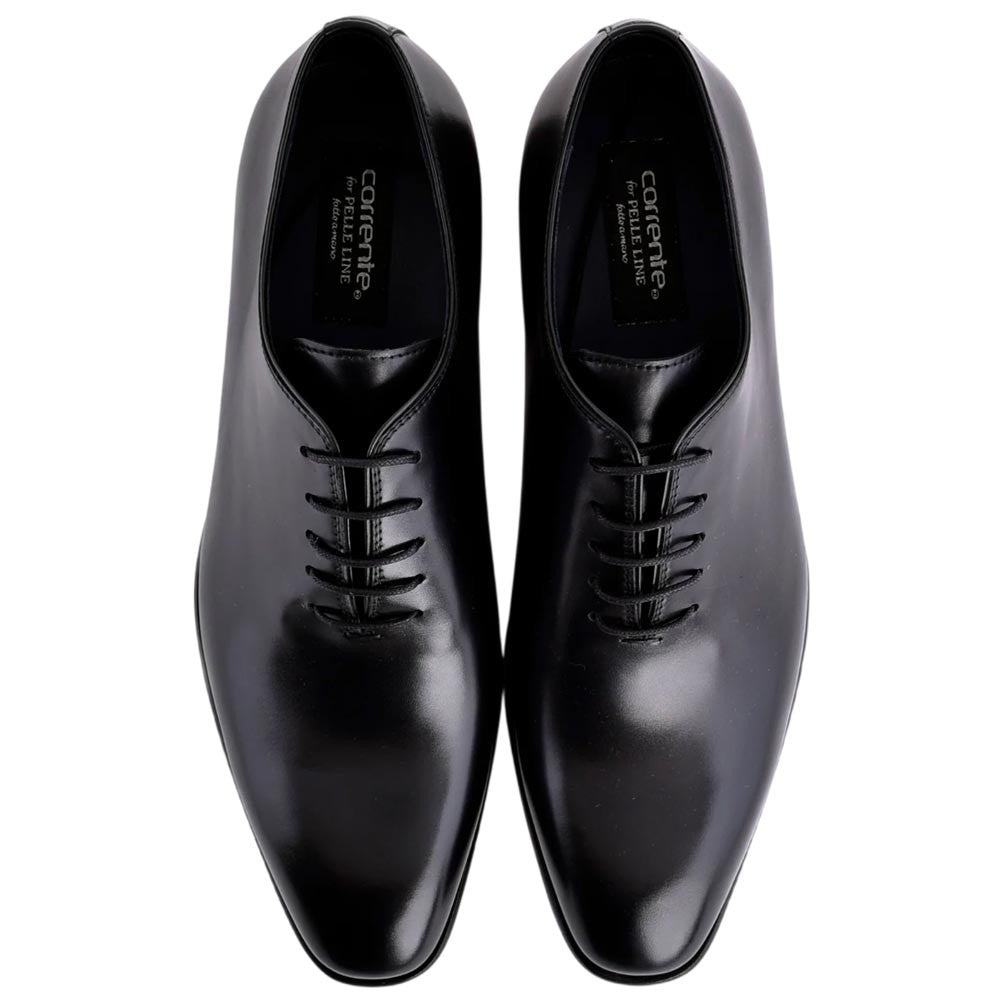 Corrente Men's Calfskin Lace-Up Oxford - Black