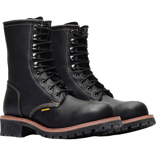 Bonanza Sierra 9" Jet Black Work Boots