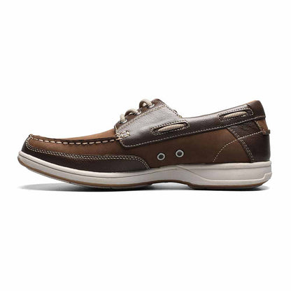 Florsheim Lakeside Oxford Brown Moc Toe Shoes