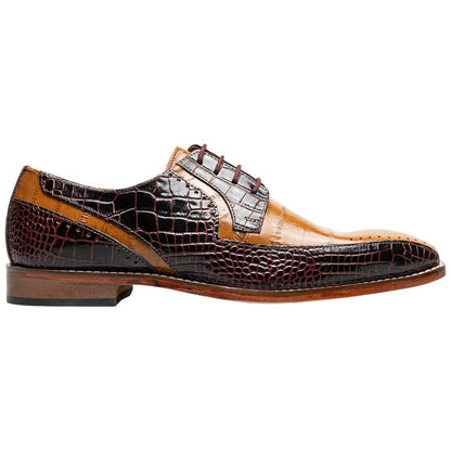 Stacy Adams Talamanco Bike Toe Oxford - Brown Multi