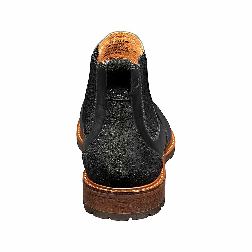 Florsheim Lodge Black CH Plain Toe Gore Boots