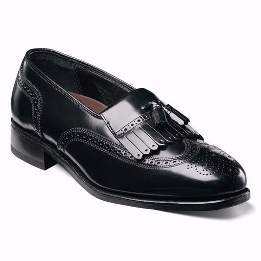 Florsheim Lexington Black Wingtip Loafer
