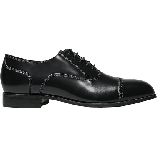 Florsheim Lexington Oxford Black Cap Toe Shoes