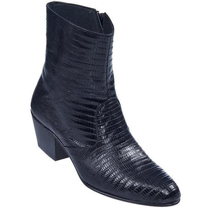 Los Altos Black Genuine Teju Lizard