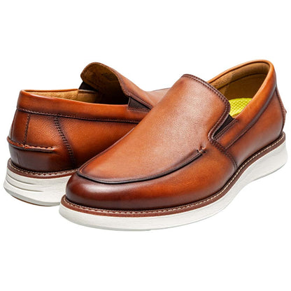 Florsheim Launch Moc Toe Venetian Cognac Slip On Loafers for Men