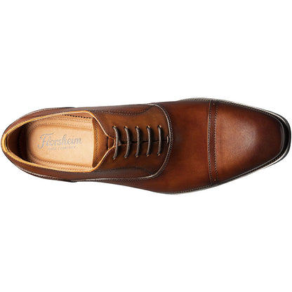 Florsheim Sorrento Cognac Cap Toe Oxford Shoes
