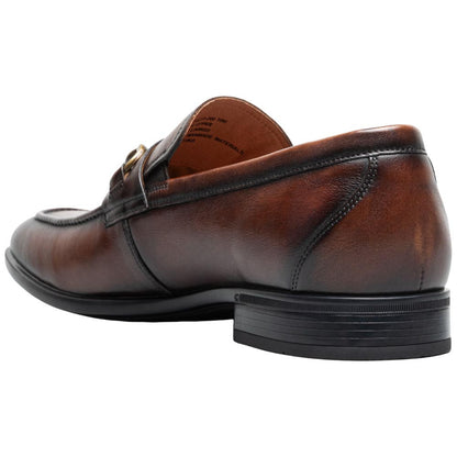 Florsheim Zaffiro Brown Moc Toe Bit Loafer II for Men