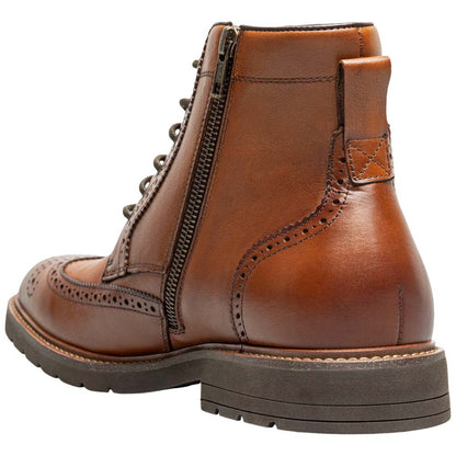 Florsheim Redford Cognac Men's Wingtip Lace Up Boot