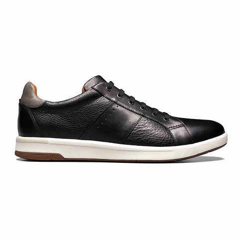 Florsheim Crossover Black Leather Men’s Lace to Toe Sneaker
