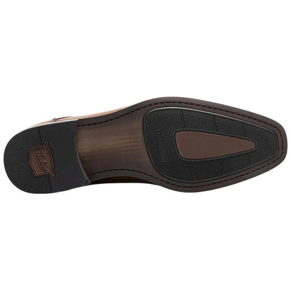 Florsheim Sorrento Lux Plain Toe Oxford - Cognac Leather Dress Shoe