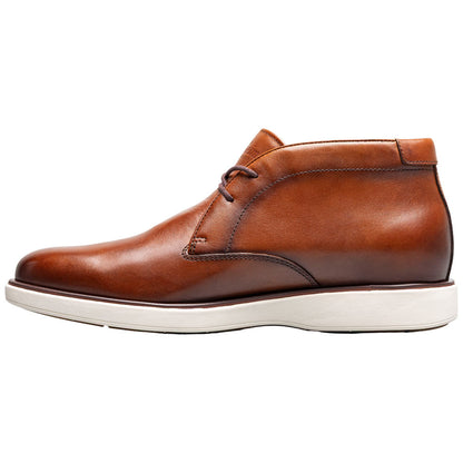 Florsheim Avenue Men's Cognac Smooth Leather Plain Toe Chukka Boot