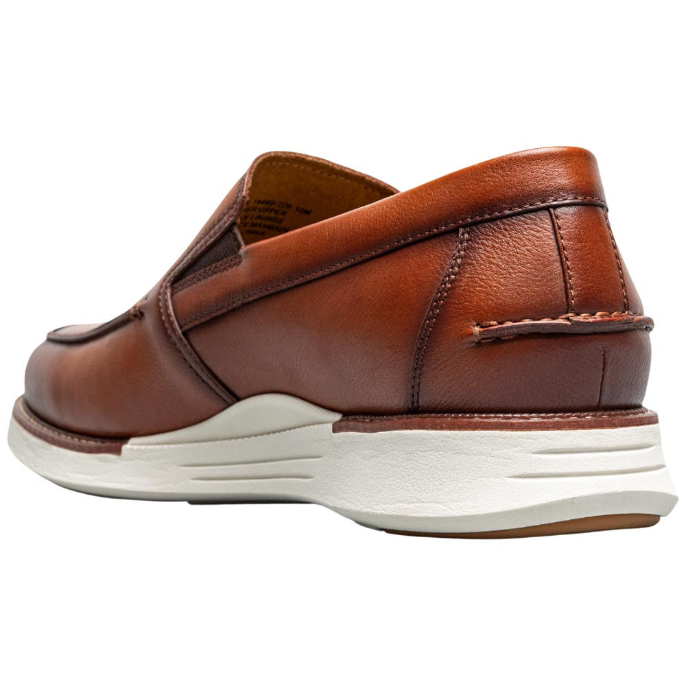 Florsheim Launch Moc Toe Venetian Cognac Slip On Loafers for Men