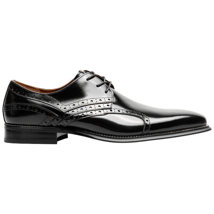 Stacy Adams Alexander Plain Toe Oxford - Black