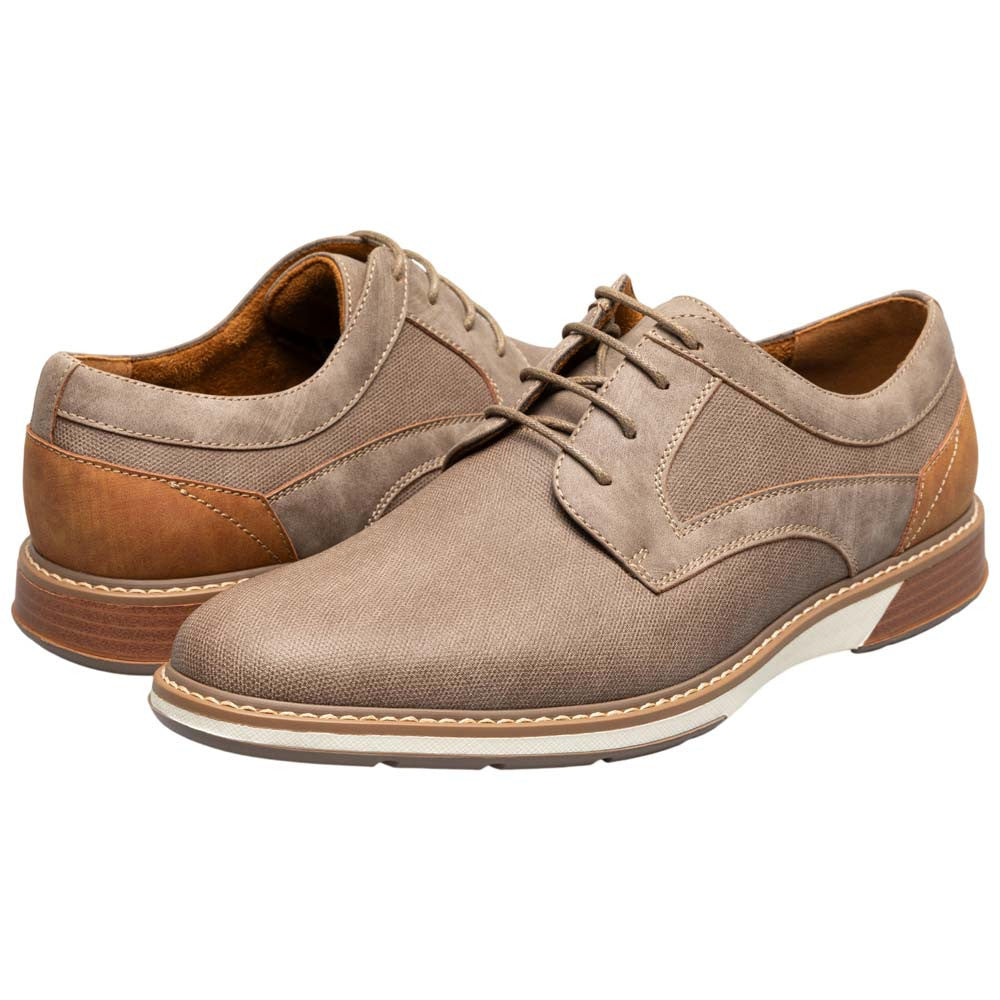 Stacy Adams Phineas Plain Toe Oxford - Taupe