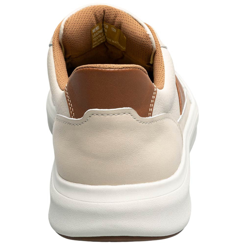 Florsheim Crosstour Men's Cream & Cognac Leather Hands Free Casual Lace Up Shoe