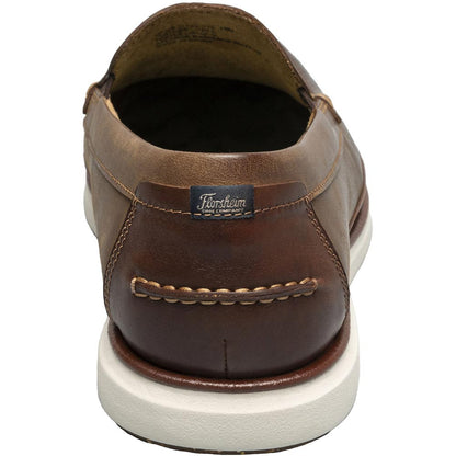 Florsheim Tropics Brown Chocolate Moc Toe Venetian Slip On Men's Shoes