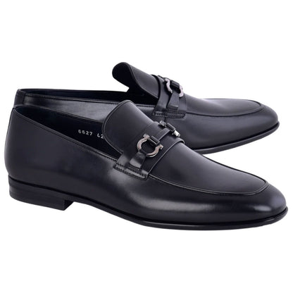 Corrente Men's Horsebit Loafer - Black