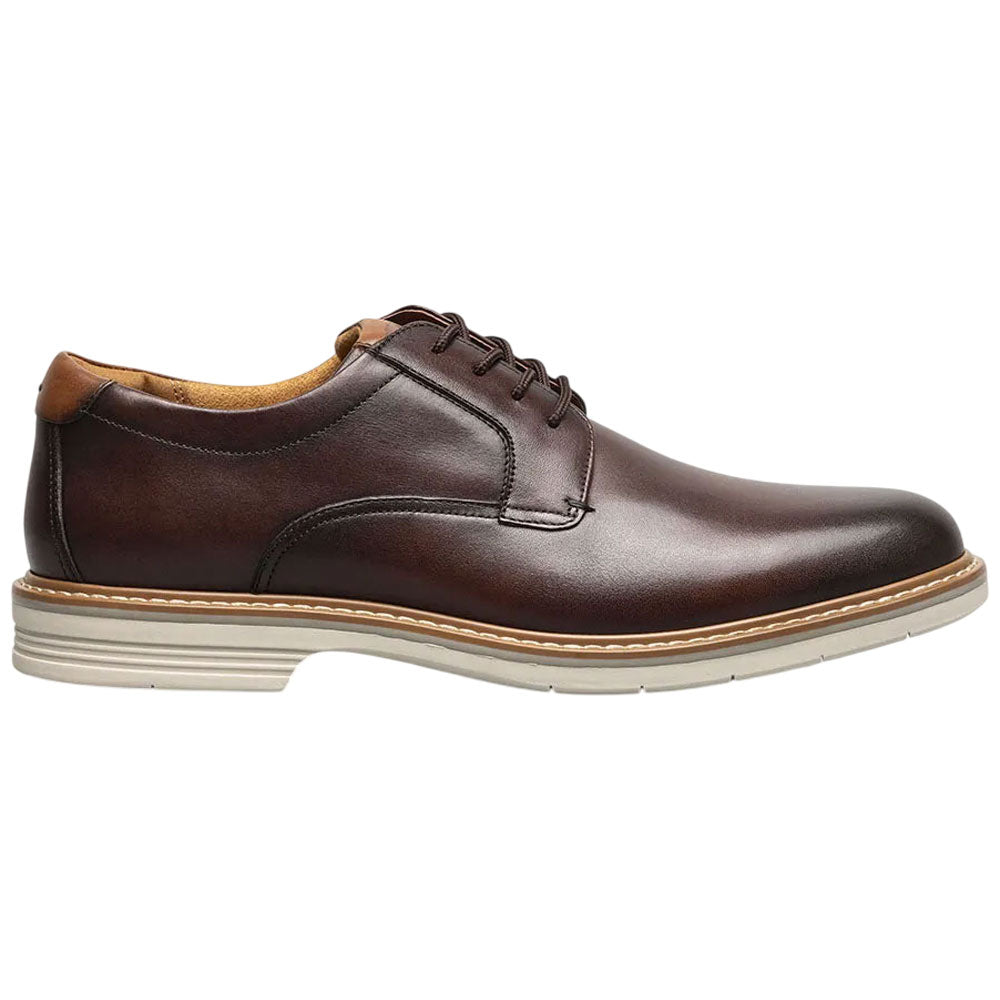Florsheim Norwalk Plain Toe Brown Oxford Shoes for Men