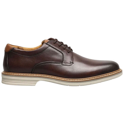 Florsheim Norwalk Plain Toe Brown Oxford Shoes for Men