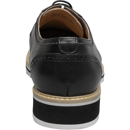Stacy Adams Beaumont Wingtip Oxford in Black and White