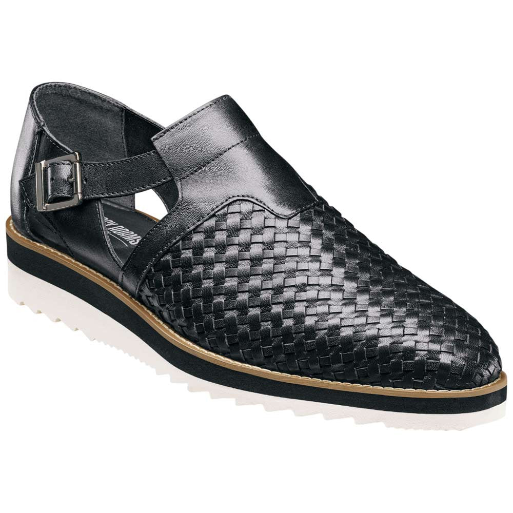 Stacy Adams Alvarado Black Woven City Sandal for Men