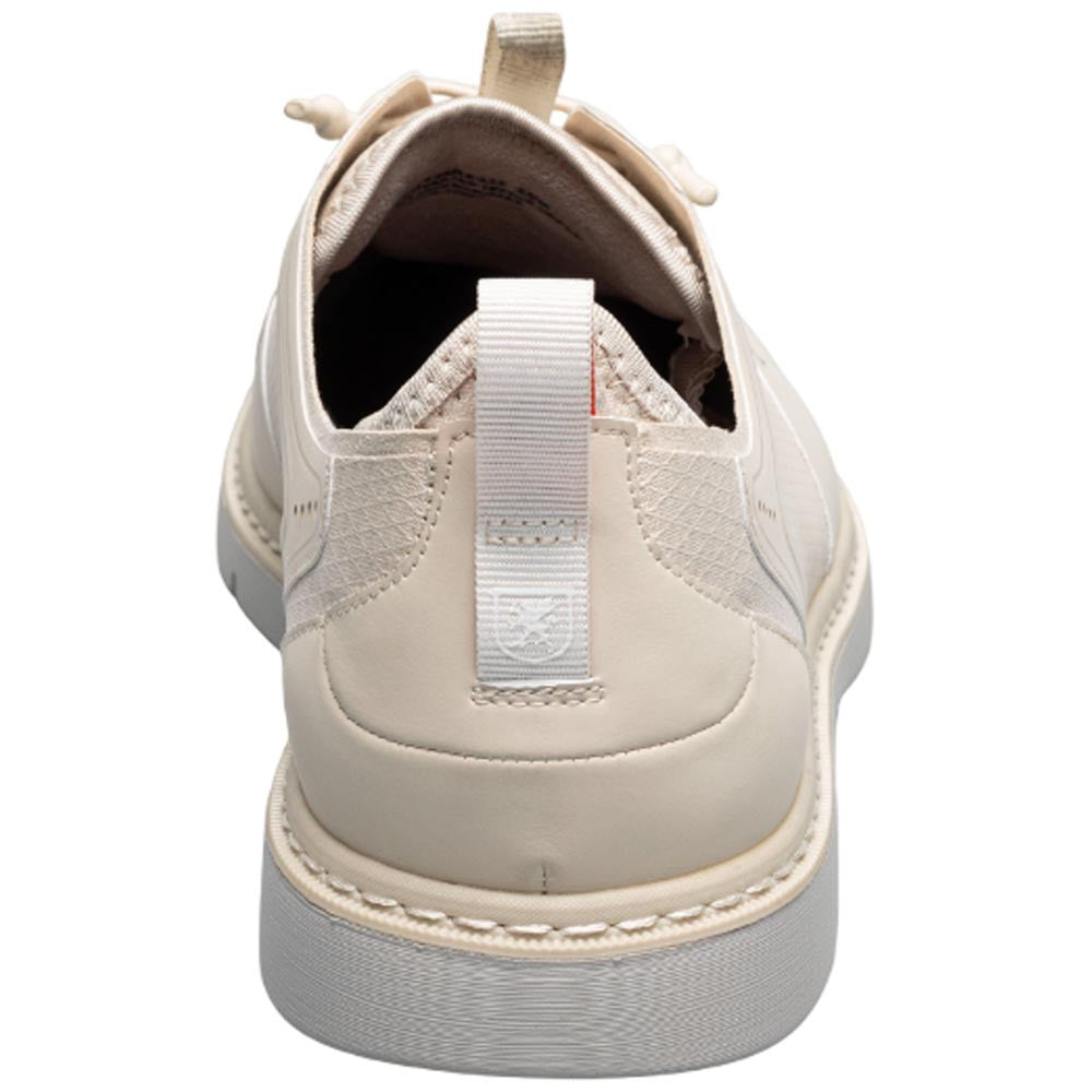 Stacy Adams Synchro Plain Toe Elastic Lace Cream Casual Hybrid Shoes for Men