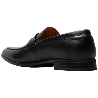 Florsheim Zaffiro Moc Toe Black Penny Loafer for Men