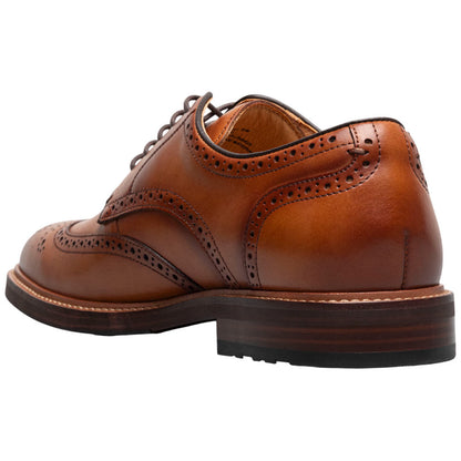 Florsheim Anthem Wingtip Saddle Tan Leather Oxford for Men
