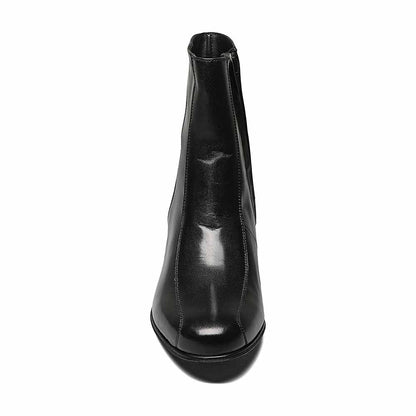 Florsheim Duke Zipper Black Bike Toe Boots