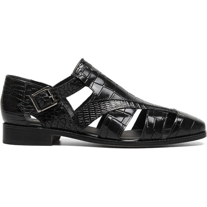 Stacy Adams Calandro City Sandal in Black