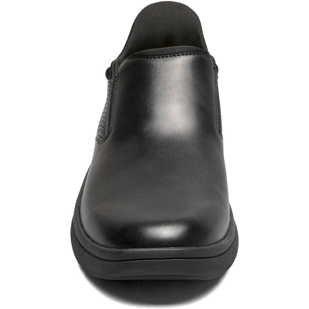 Florsheim Fleet Black Smooth Plain Toe Slip-On Men's Sneaker