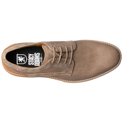 Stacy Adams Phineas Plain Toe Oxford - Taupe