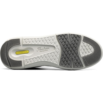 Florsheim Fleet Gray Knit Elastic Lace Men's Sneaker
