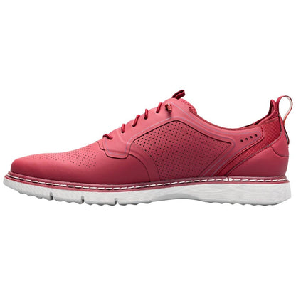 Stacy Adams Synchro Plain Toe Elastic Lace Raspberry Casual Hybrid Shoes for Men