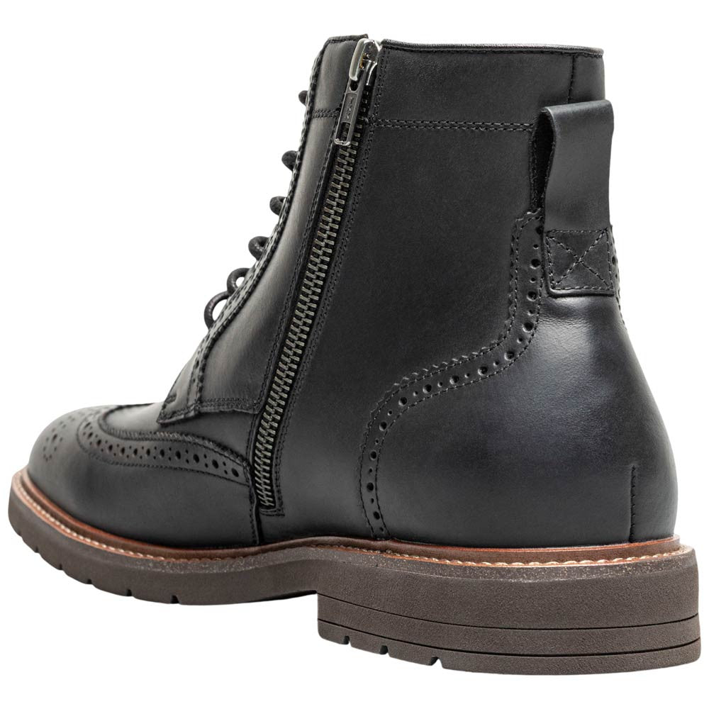 Florsheim Redford Black Men's Wingtip Lace Up Boot