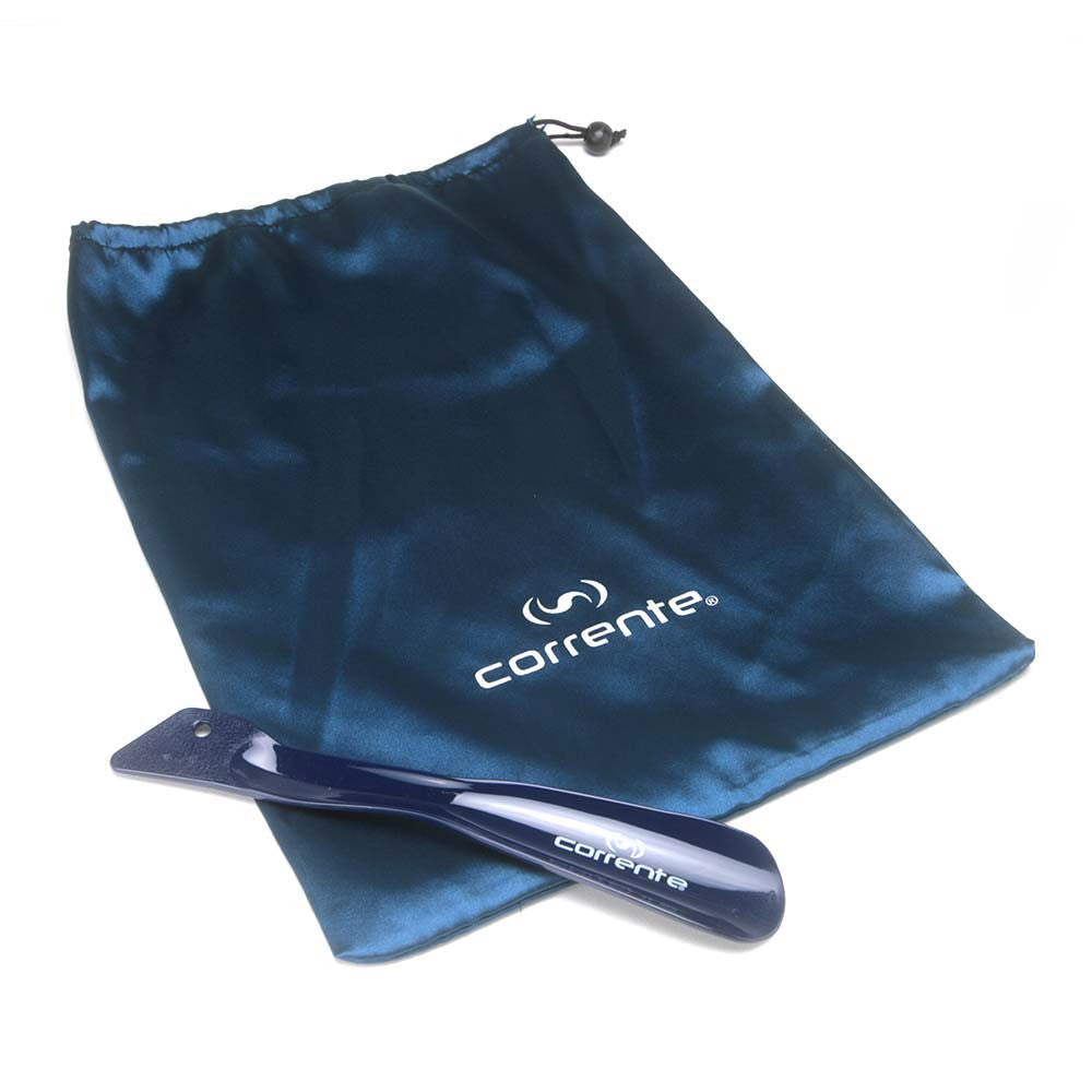 CORRENTE Smooth Calf H Buckle Navy Loafer