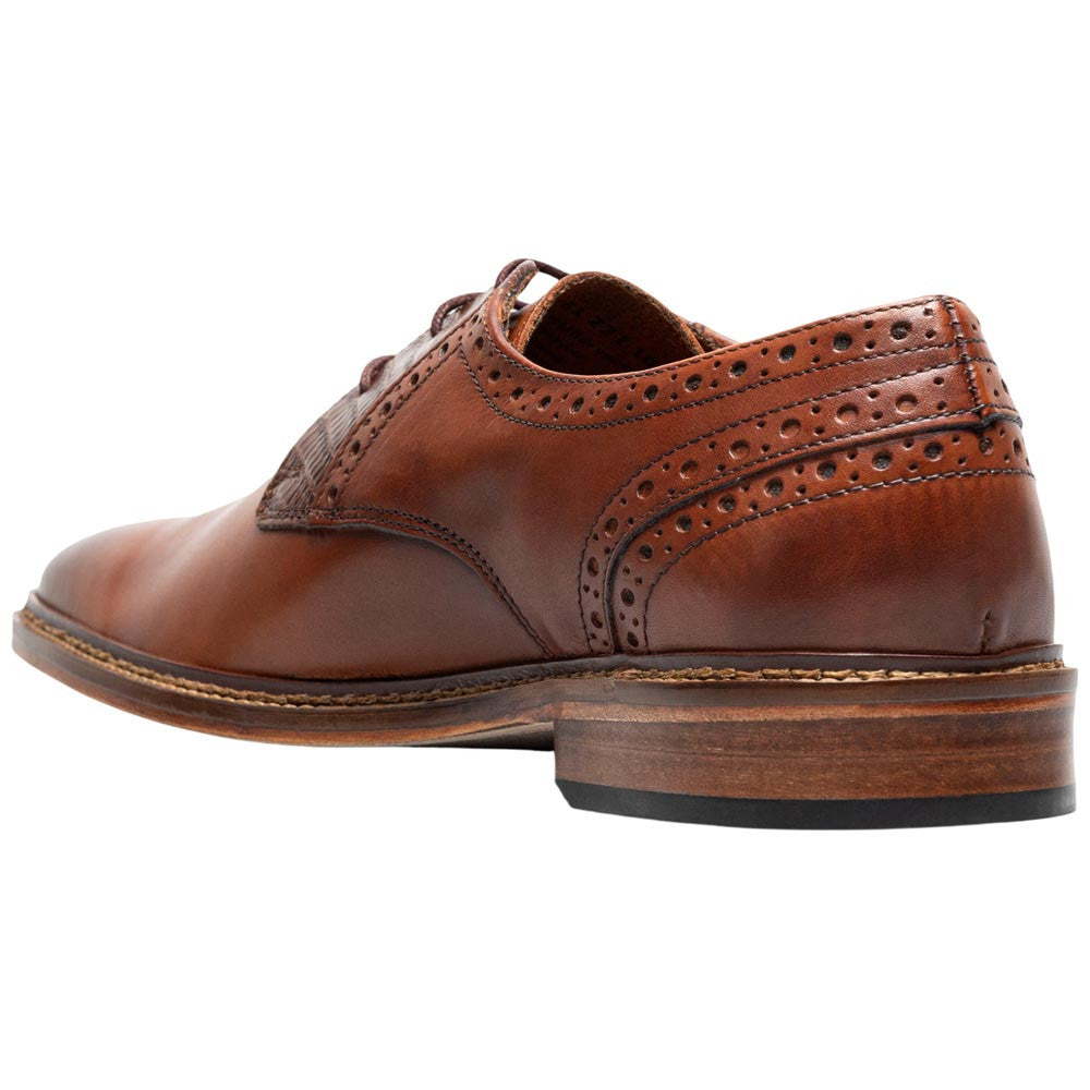 Stacy Adams Giorgetti Plain Toe Oxford - Cognac