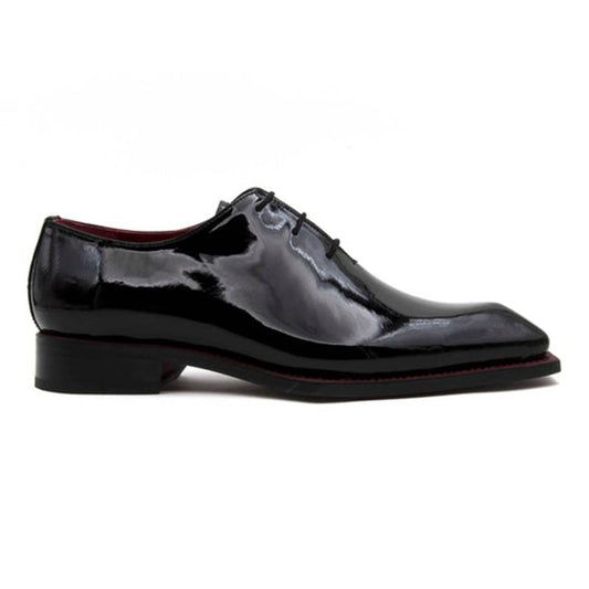 UGo Vasare Timeless Jason Spade Black Patent Laceup Oxford Shoes