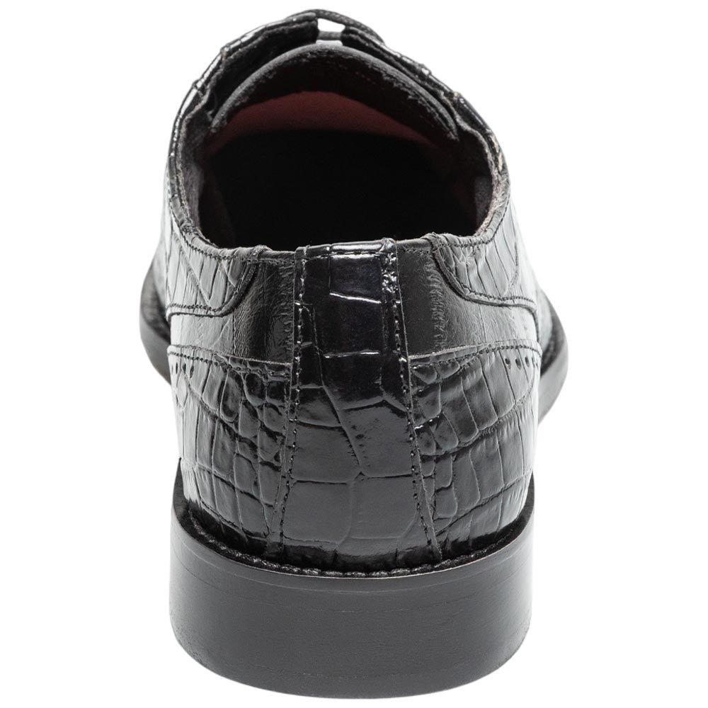 Stacy Adams Talamanco Bike Toe Oxford - Black