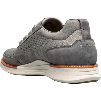 Florsheim Launch Gray Knit Elastic Lace Moc Toe Slip On Men's Shoes