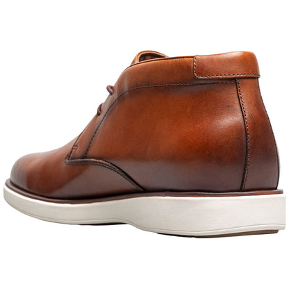 Florsheim Avenue Men's Cognac Smooth Leather Plain Toe Chukka Boot