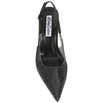 Lady Couture Irene 3.5” High Heel Pumps in Black