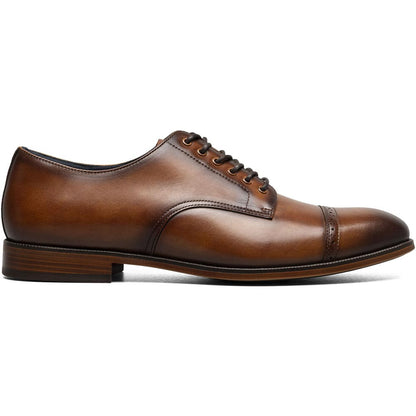 Stacy Adams William Cap Toe Oxford in Tan